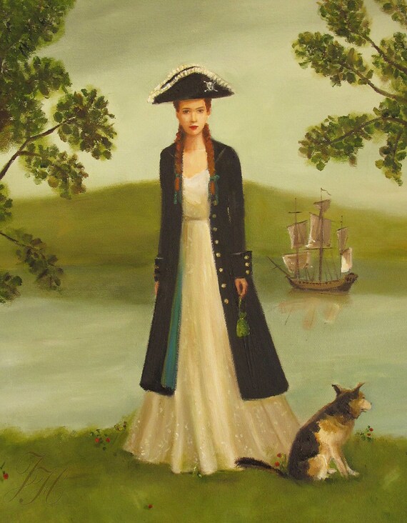 Pirate Peyton Visits The Southern Shore Of New Zealand- Open Edition Print