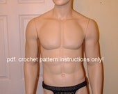 crochet pattern Men's Jock Strap