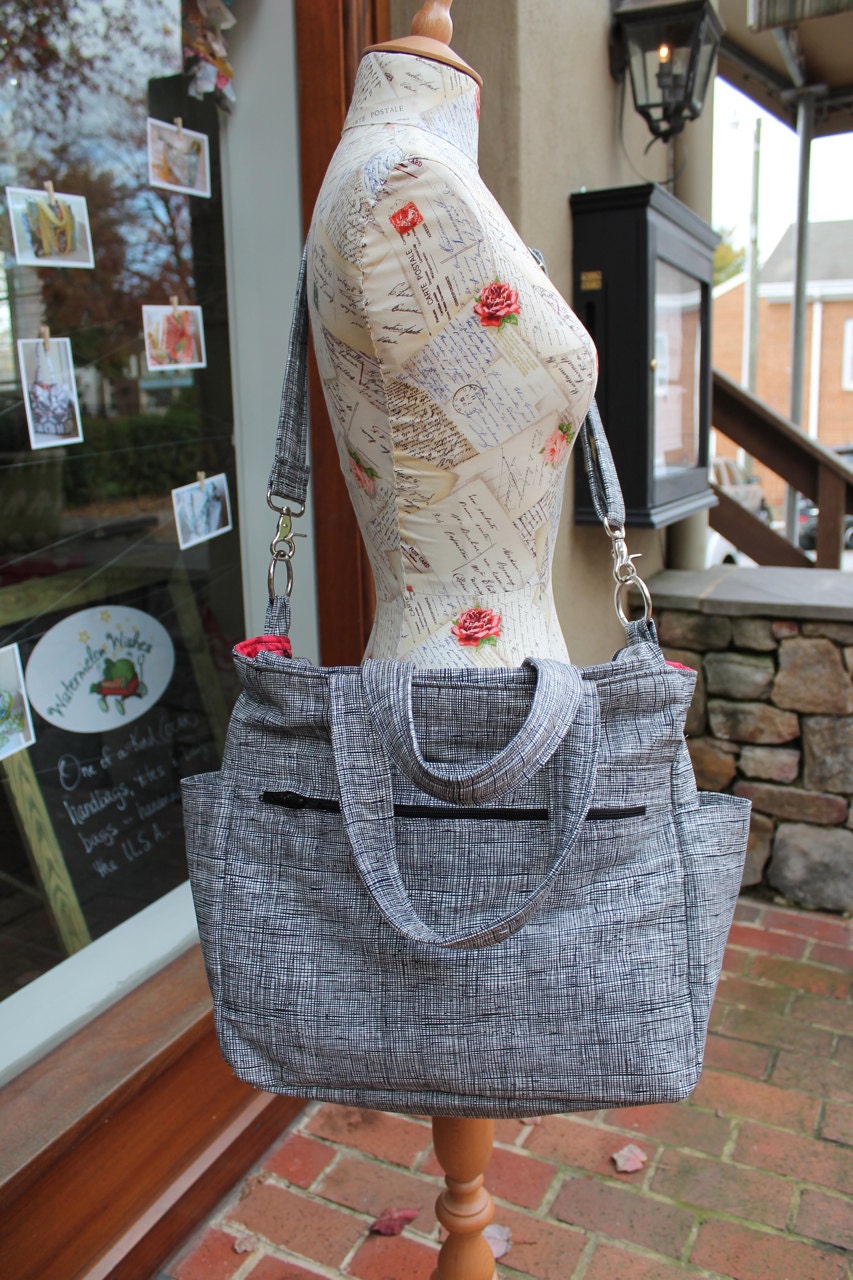 Field Tote Bag with Messenger Strap