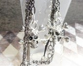Skulls and Chains Earrings
