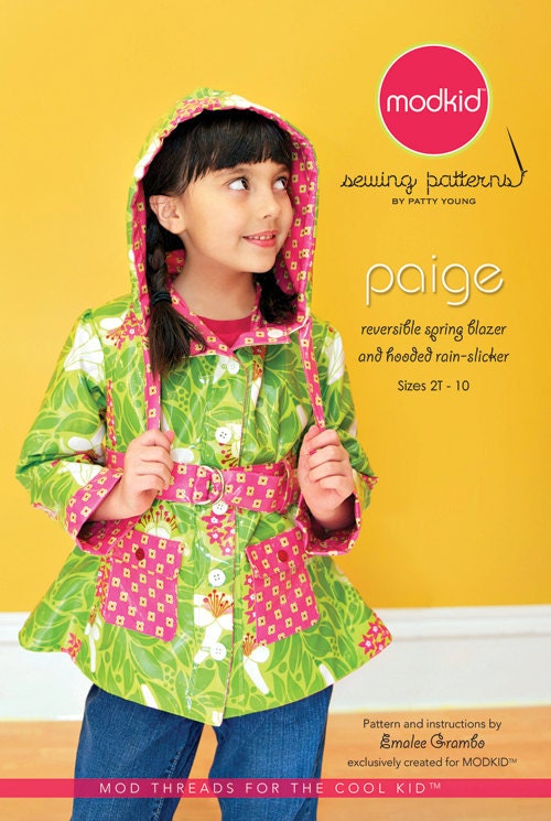 Modkid Paige Sewing Pattern by Patty Young