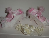 Bridal Comb and Shoe favor Gift set