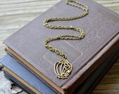 A Little Birdhouse In Your Soul Necklace - Bird Cage - Pendant - Antique Bronze - Gifts Under 25