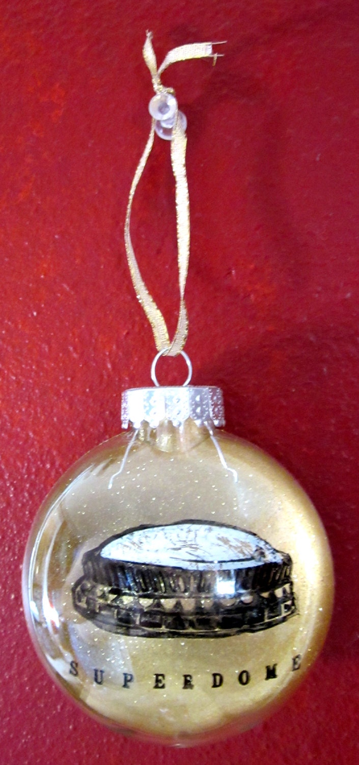 Superdome Ornament New Orleans Christmas Nola Saints