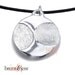 Sterling Silver Custom Family Fingerprints Pendant