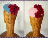 Swell Dame vintage inspired felt headpiece beret style