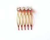Rhinestone Bridal Hair Comb - Swarovski Crystal Hair Comb - Rhinestone Hair Piece Rhinestone Head Piece Bridal Fascinator Wedding Hair Comb