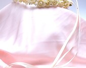 Bridal Wreath - Bridal Headband -  Flowers Wreath - Ivory Flowers Headband -  for the Bride or the Bridesmaids