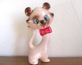 Vintage Retro Ceramic Cat Figurine