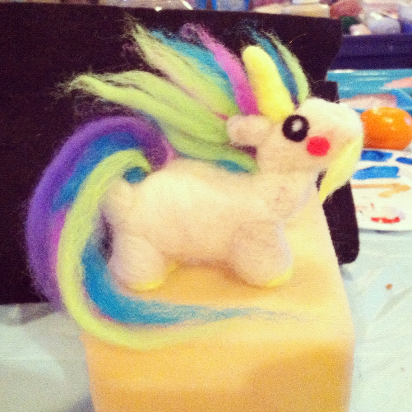Needle Felted Magical Unicorn