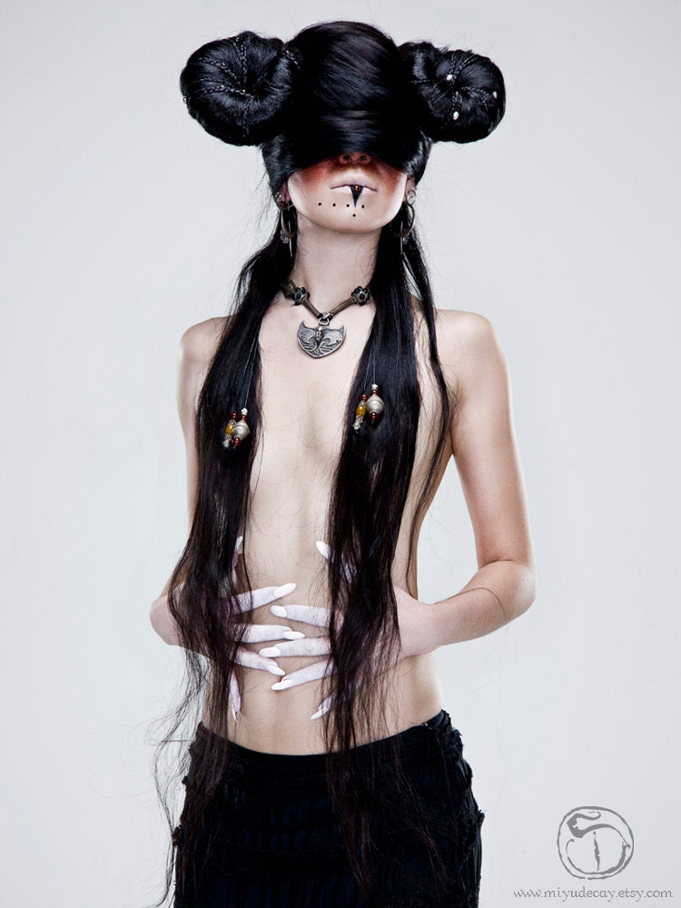 Miyu Decay Tribal Coat of Arms Necklace