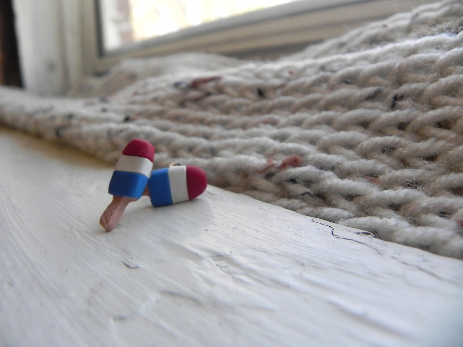 Patriotic Popsicle Earrings