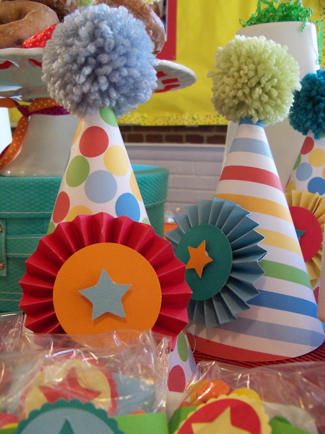 Circus, Big Top, Carnival Birthday Celebration Party to Go