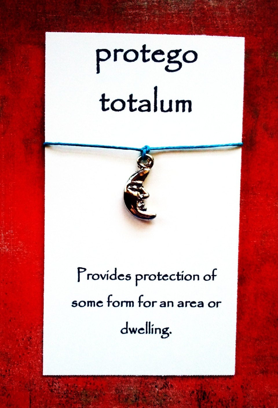 HARRY POTTER Charm Bracelet - Choose your cord color and spell card - Buy 2 Get 1 Free
