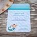 Mermaid Birthday Party Invitation- Printable