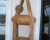 Kitty Cloud Double Faux Leather Hanging Cat Bed