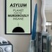 Planet for the Murderously Insane:  a Doctor Who Inspired Scifi Quote Poster