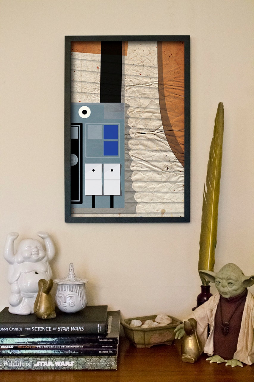 Star Wars Inspired Rebel Fighter Character Portrait - 11x17 Fine Art Print