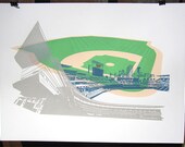 Target Field Screen Print Poster - Minnesota Twins Stadium