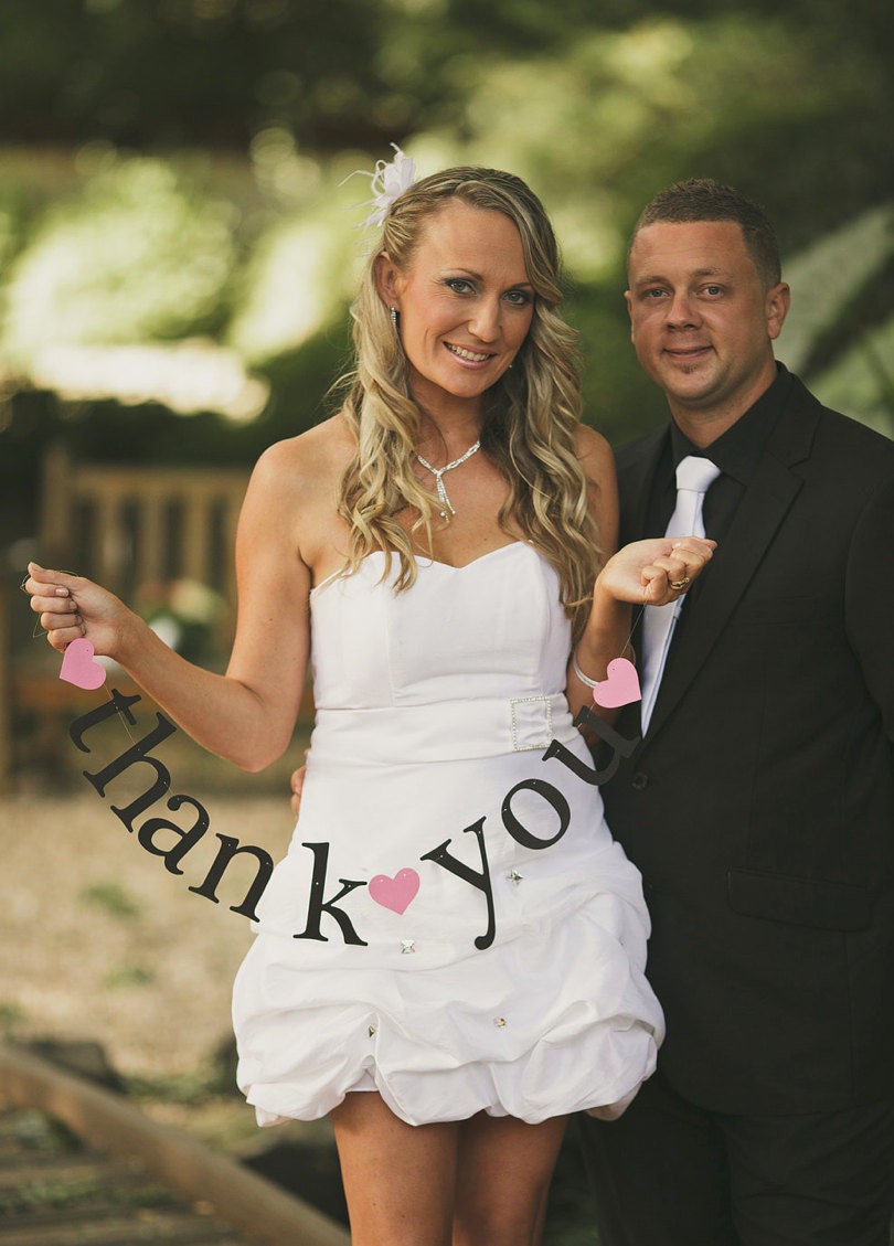 2 Banners.  SHIPS PRIORITY.  thank you AND mr & mrs.  Wedding Decorations.  Photo Prop.