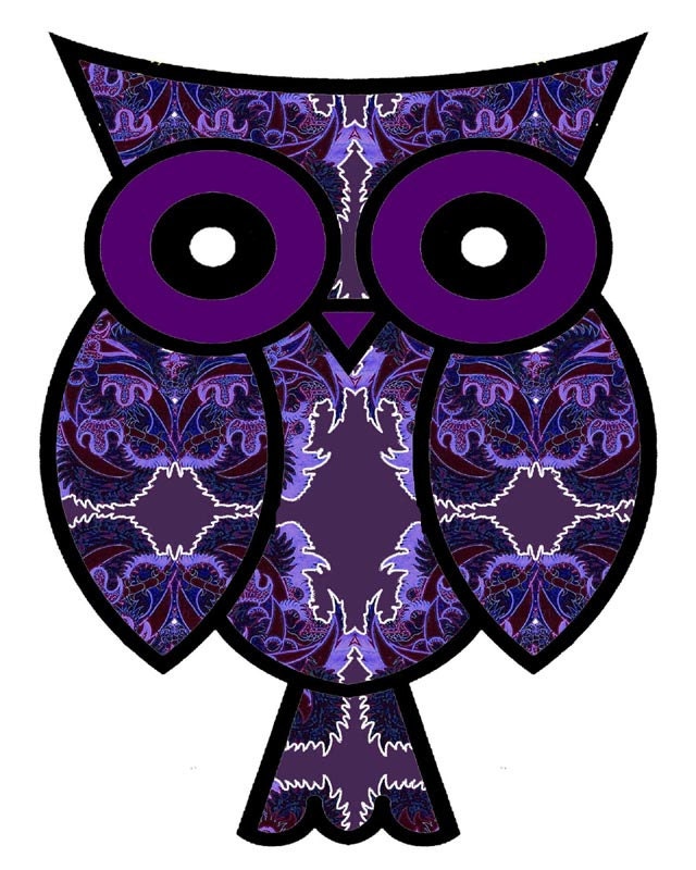 Abstract Owl Art