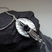 Sterling Silver Pendant with Amethyst N3, Sterling Silver Necklace with Amethyst N3