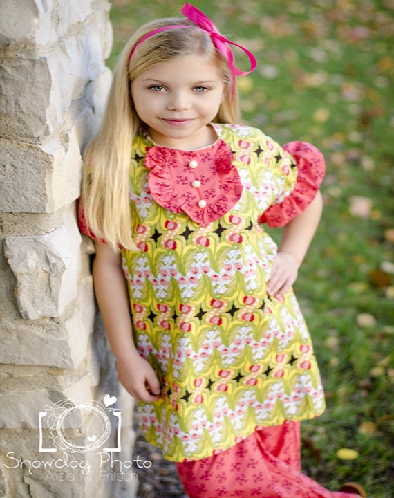 Girls  Garden Tunic/dress  2 - 8