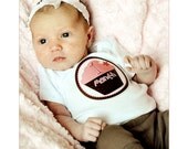 Monthly Onesie Baby Stickers - Anna - Pink Fun Cupcakes - Baby Month Stickers Monthly Onesie Stickers
