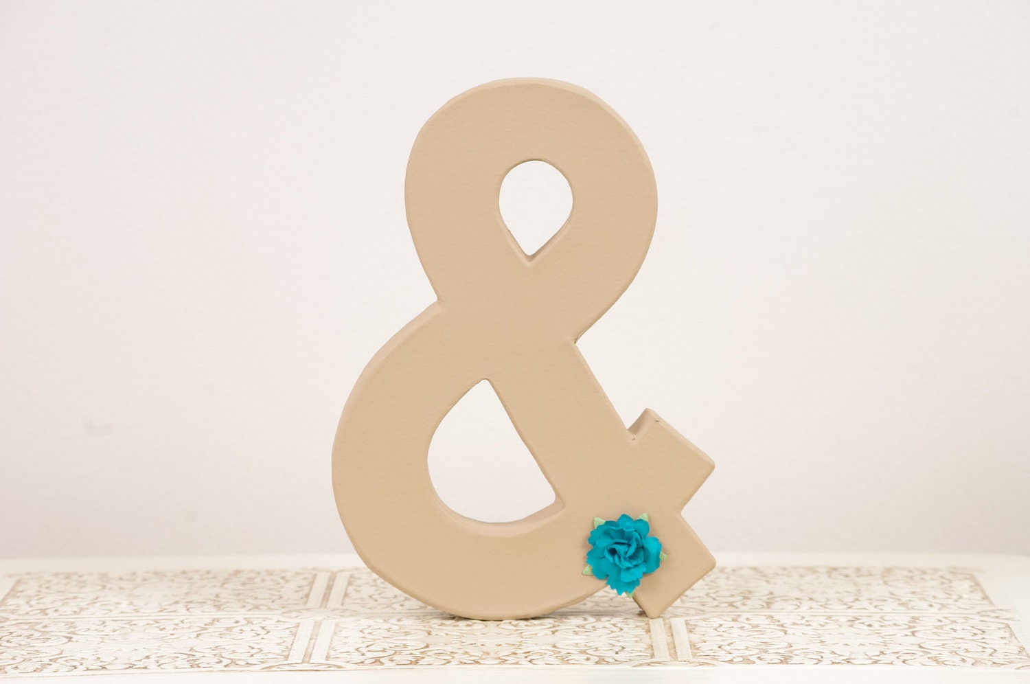 Ampersand sign - Photography Prop - Wedding Decor - Home Decor - & Sign - Customized
