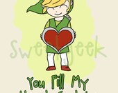 Legend of Zelda Link Card