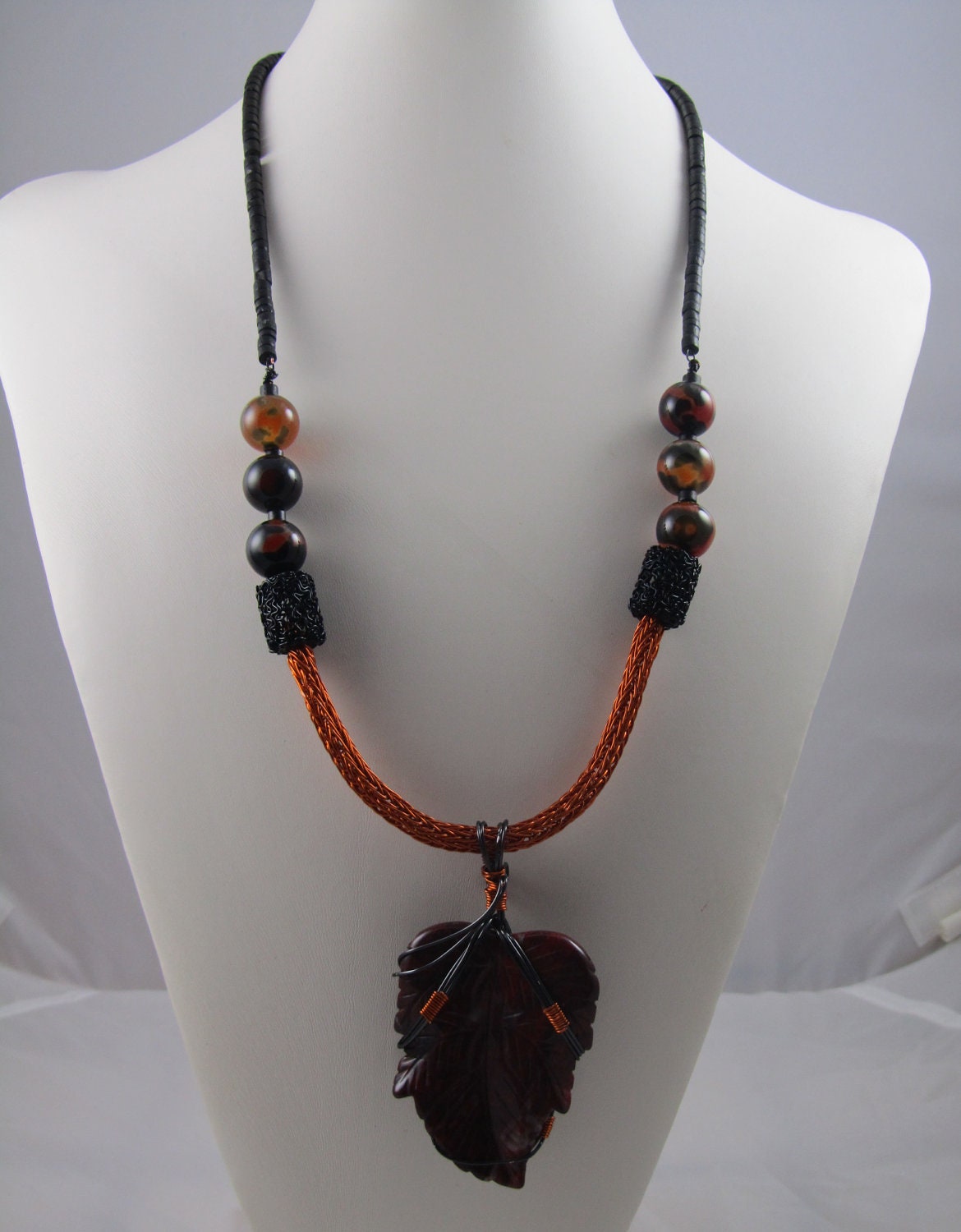 Autumn Leaf Pendant