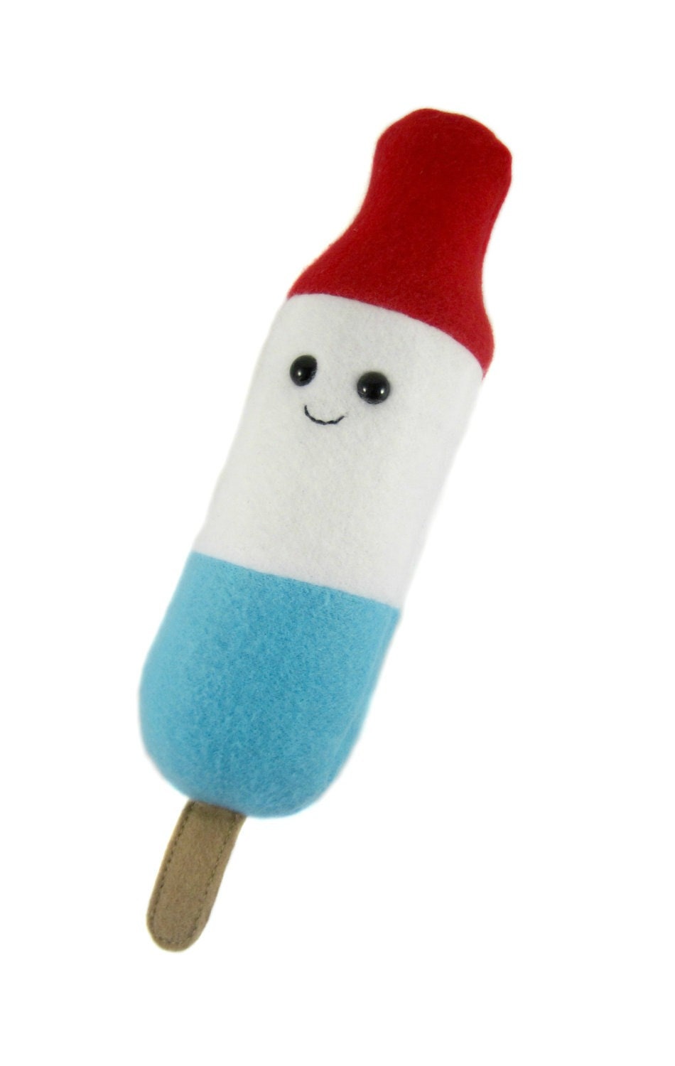 Poppy - Red, White & Blue Fleece/felt Bomb Pop Plush