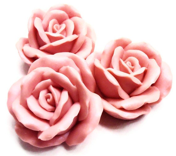Cotton Candy Soaps - Roses - Gift Set of 3 Roses