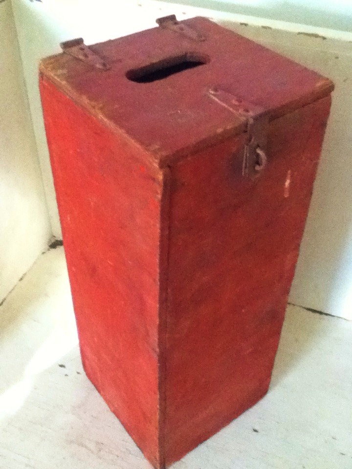 Wood Box / Ticket Box