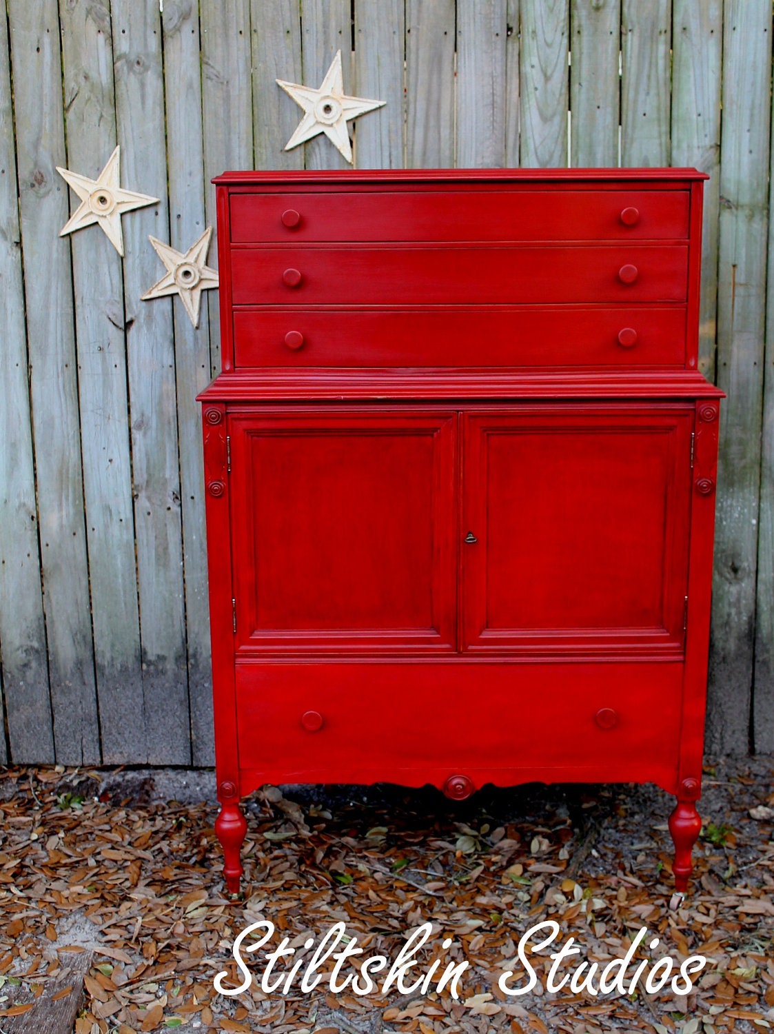 Americana Collection Farmhouse Country Cottage Tallboy