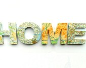 HOME Door Sign Mounted Lettering Maps Travelling Traveller Custom Home Decoration Wall Decal Decor Ornament