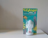 Aquarium Ornament Angel Aerated Blowing Bubbles Out His Manly Bits