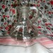 1 DOllAR SAlE Vintage Glass Cruet Bottle Unusual "Lollipop top" Stopper Now Only 1 USD