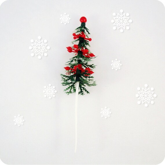 12 Large Christmas Tree Cupcake Toppers Cake Picks Il_570xn