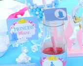 CINDERELLA Party Printables Bottle Labels / Disney Princess Inspired Collection - Girl Birthday - Bridal Shower - Instant Download Il_170x135