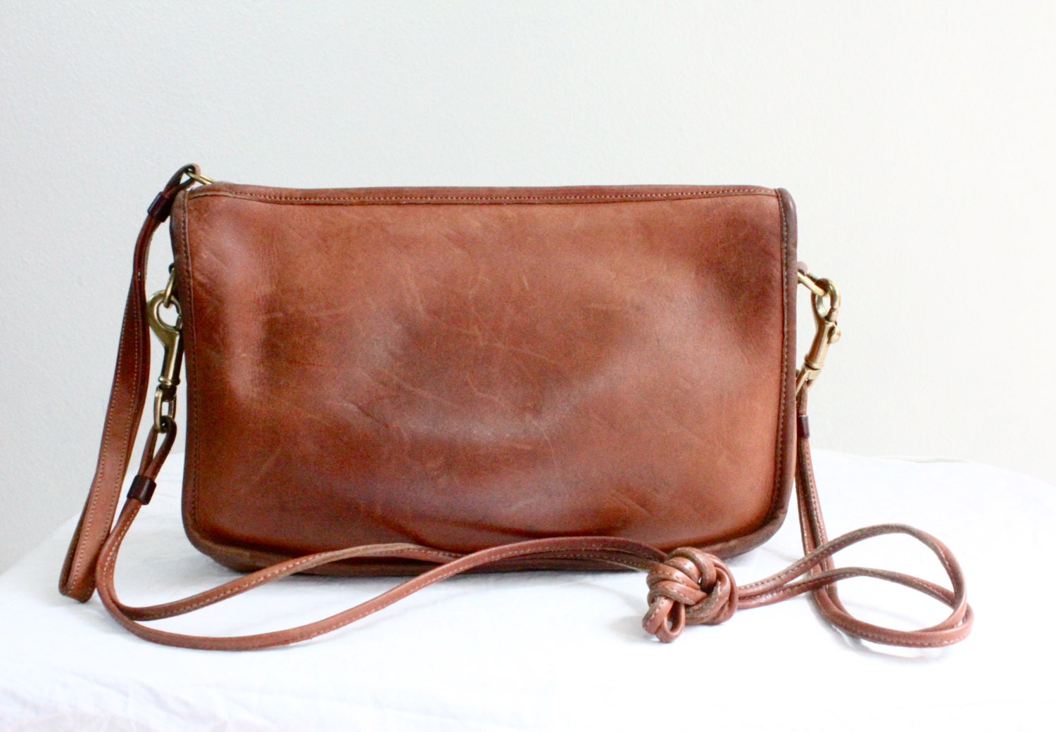 Vintage COACH 70's Leather Handbag