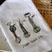 Just Beat It Flour Sack Tea Towel