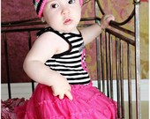 Baby Zebra Flower Hat - Crochet Newborn Beanie Boy Girl Costume Winter Thanksgiving Photo Prop Cap Christmas Outfit