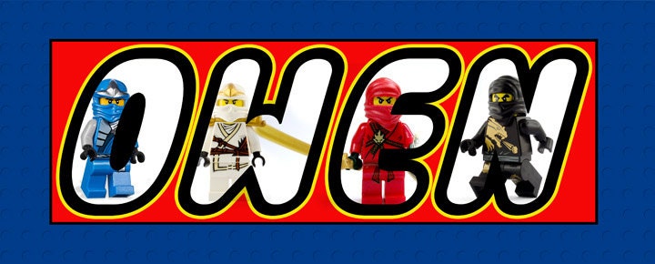 Mini figure Personalized Poster- Digital file