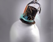 Mini Top Hat Hair Clip, Handcrafted, Parrot Feathers, Humming Birds, Wire Swirls, Embossed Felt, Tulle, Fascinator