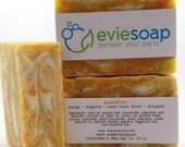 sunshine - Handcrafted Vegan Soap - orange, tangerine, sweet meyer lemon, pineapple
