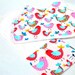 Baby Shower Gift Set Baby Bird Theme Animal Theme Bib and Burp Cloth