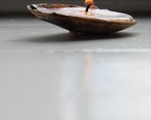 Eco-friendly Candle Scented Hand Made Candles Reusable River Shells