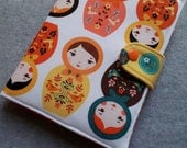 Kindle Cover Kindle Fire case Nook cover ipad mini cover Google Nexus Matryoshka Doll Babushka Russian Doll Little Kukla Retro Custom order