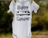 Happy Camper Bodysuit (You Choose Size)